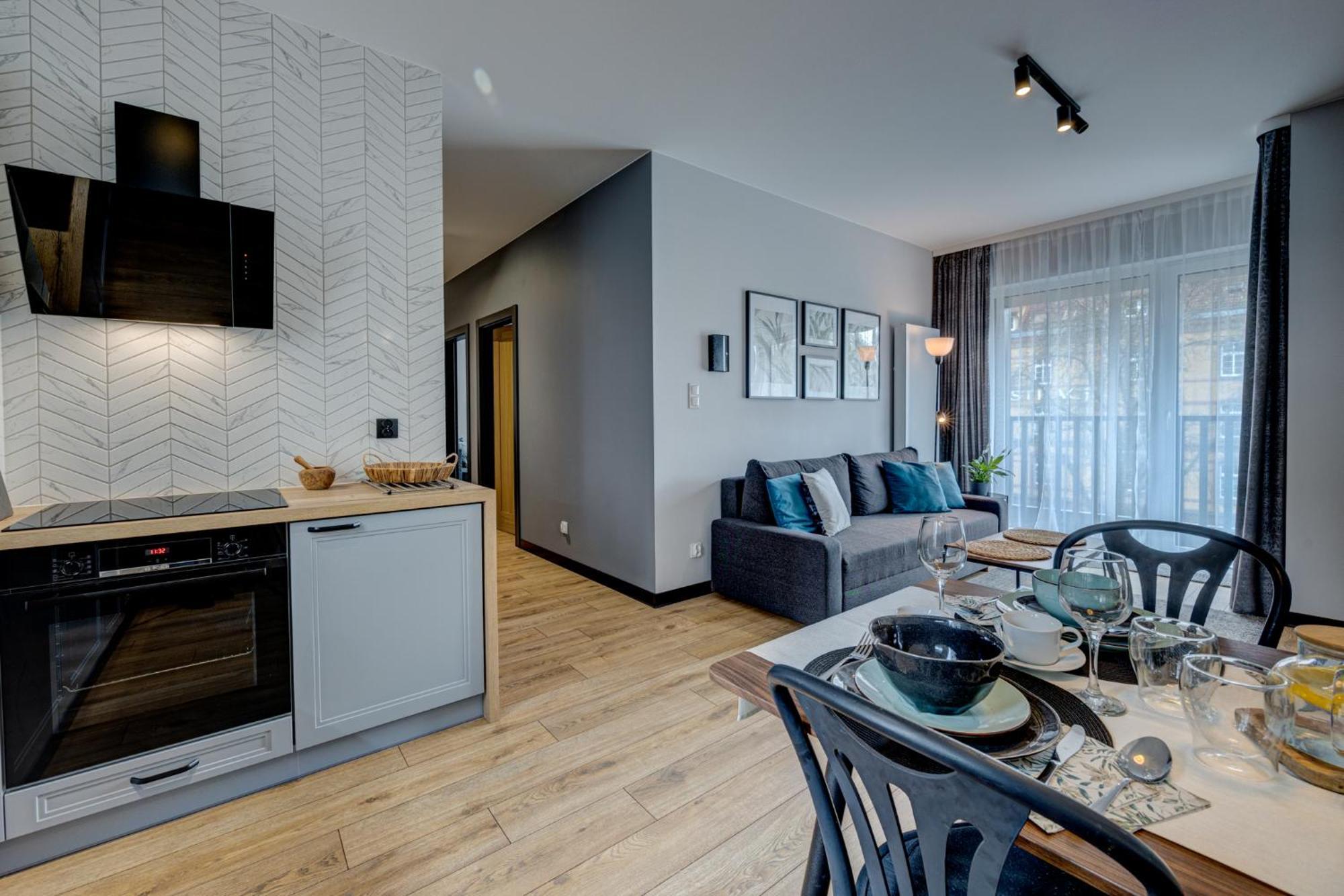 Lm Apartamenty Narutowicza Kamienica Nova 2-3 Szczecin Bagian luar foto